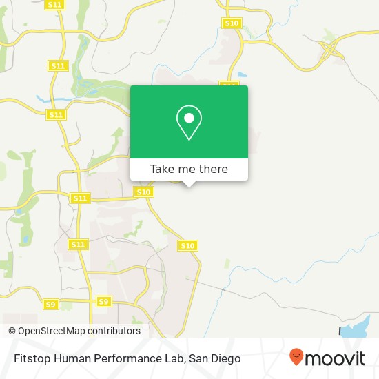 Fitstop Human Performance Lab map