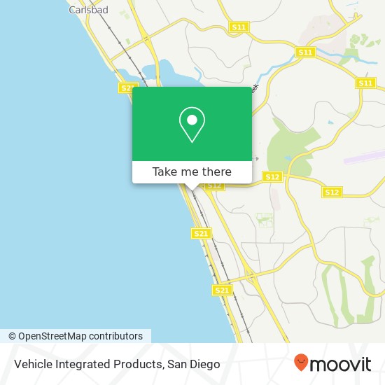 Vehicle Integrated Products map