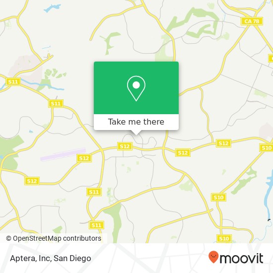Mapa de Aptera, Inc