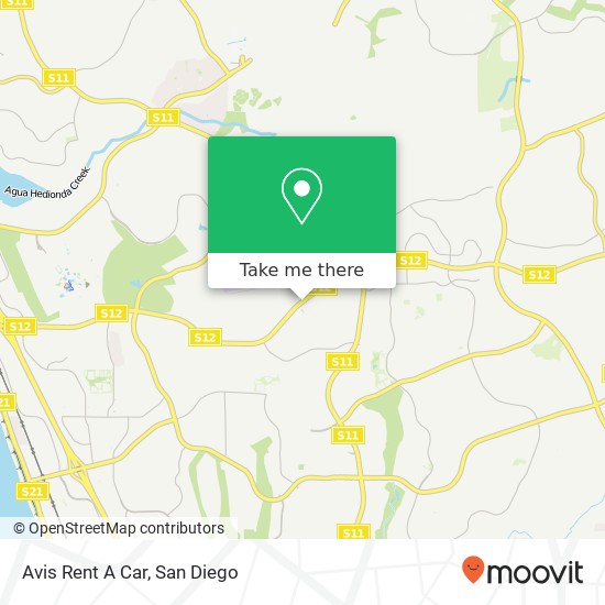 Mapa de Avis Rent A Car