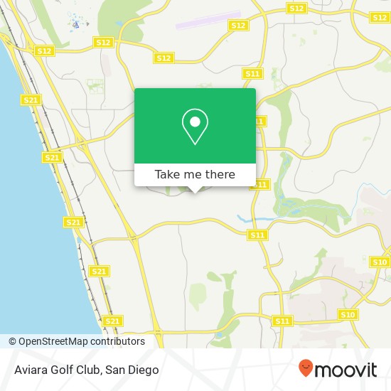 Mapa de Aviara Golf Club