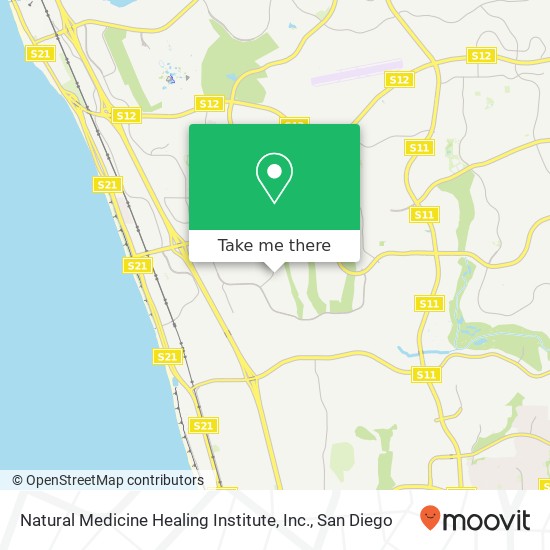 Mapa de Natural Medicine Healing Institute, Inc.