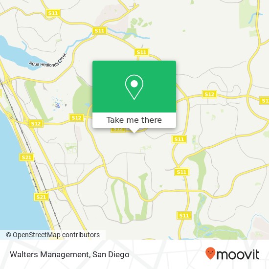 Walters Management map