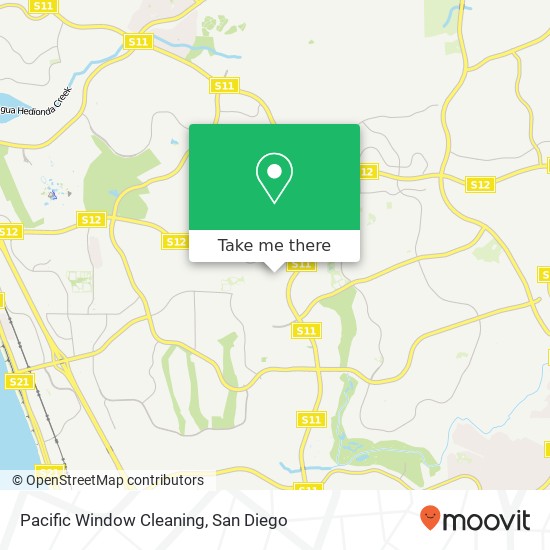 Mapa de Pacific Window Cleaning