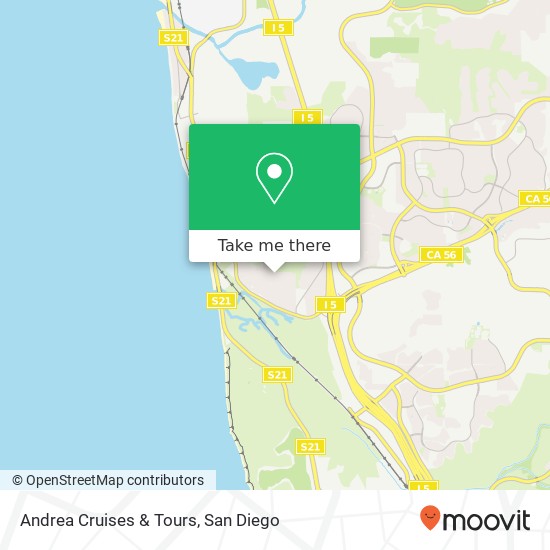 Andrea Cruises & Tours map