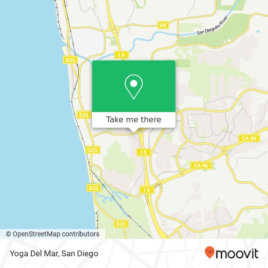 Mapa de Yoga Del Mar