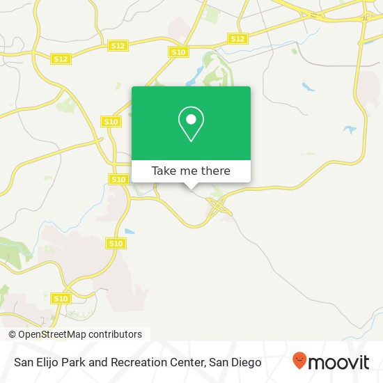 Mapa de San Elijo Park and Recreation Center