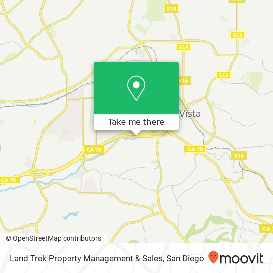 Land Trek Property Management & Sales map