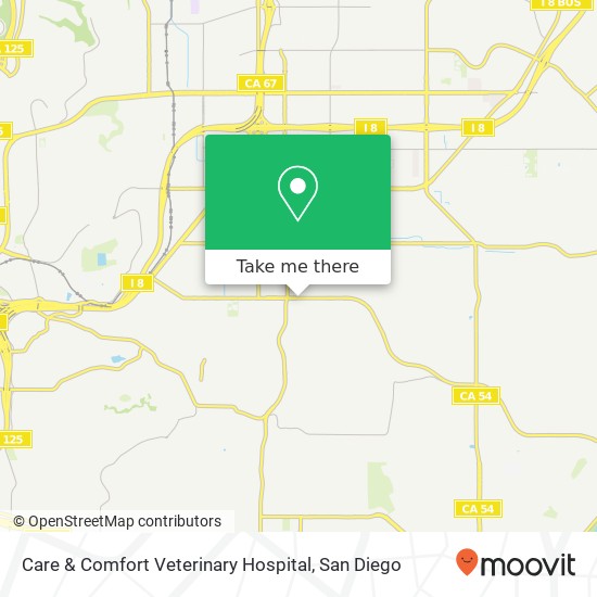 Care & Comfort Veterinary Hospital map