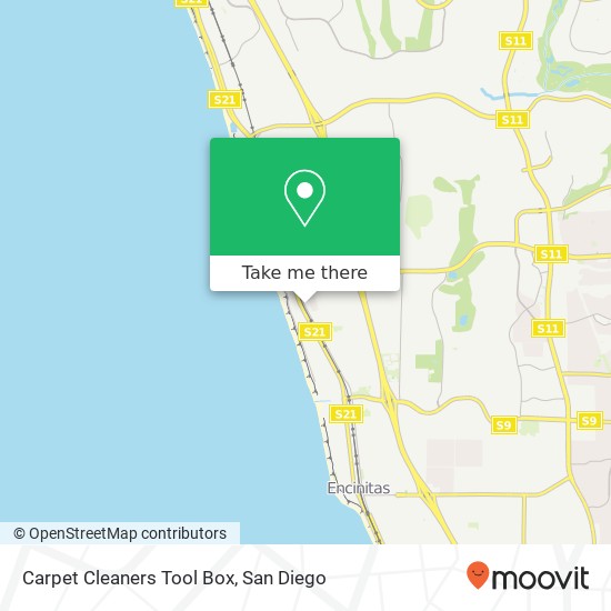 Carpet Cleaners Tool Box map