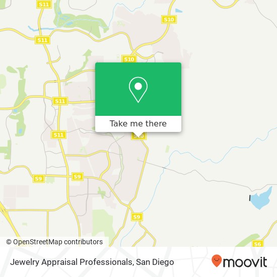 Mapa de Jewelry Appraisal Professionals