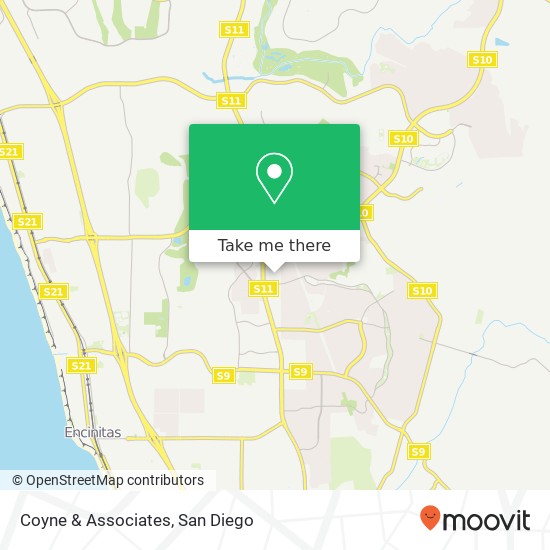 Mapa de Coyne & Associates