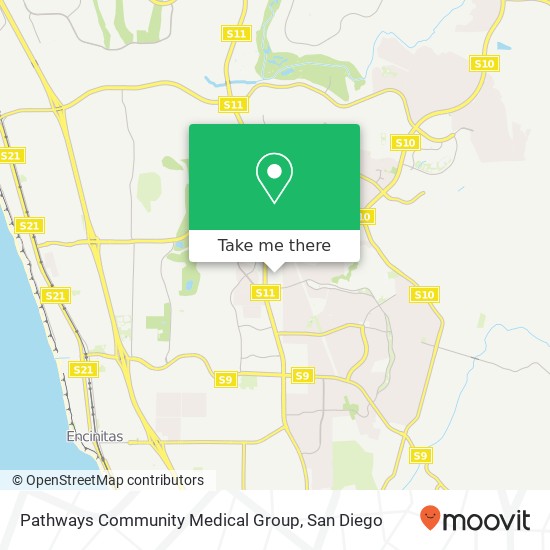 Pathways Community Medical Group map