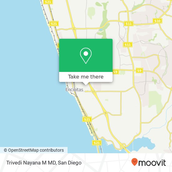 Mapa de Trivedi Nayana M MD