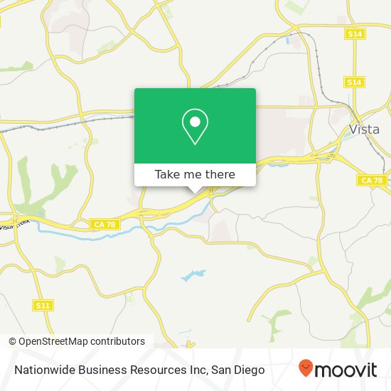 Nationwide Business Resources Inc map