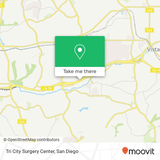 Mapa de Tri City Surgery Center