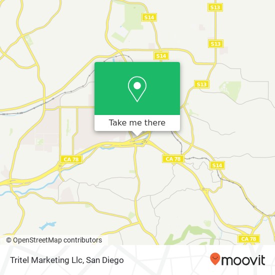 Tritel Marketing Llc map