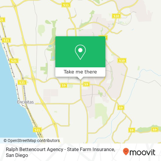 Ralph Bettencourt Agency - State Farm Insurance map