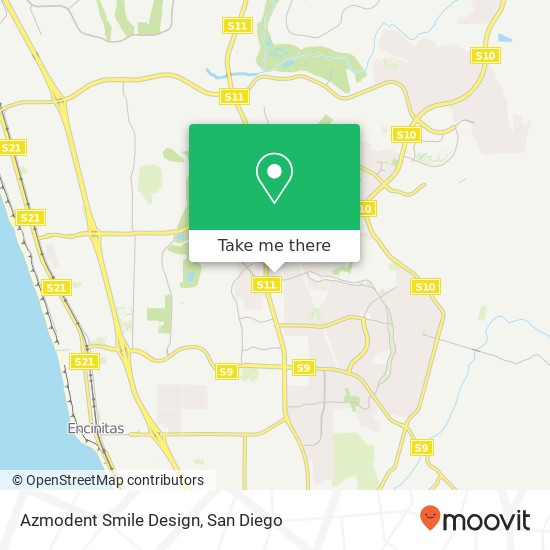 Mapa de Azmodent Smile Design