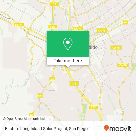 Mapa de Eastern Long Island Solar Project