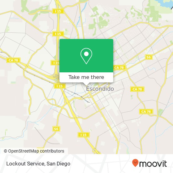 Mapa de Lockout Service