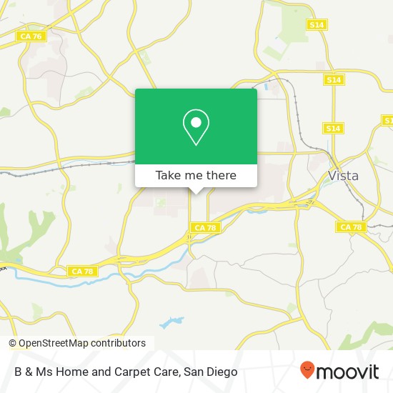 B & Ms Home and Carpet Care map