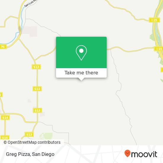 Greg Pizza map