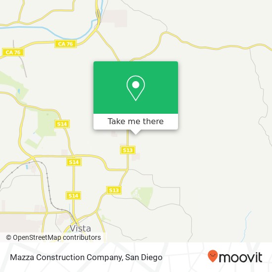 Mazza Construction Company map