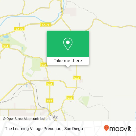 The Learning Village Preschool map
