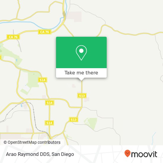 Arao Raymond DDS map