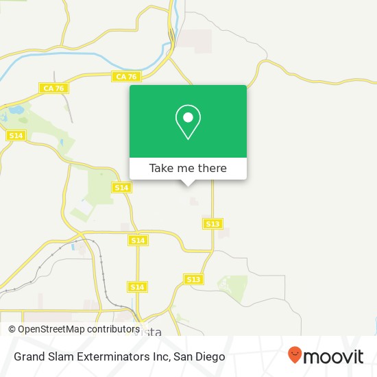 Grand Slam Exterminators Inc map