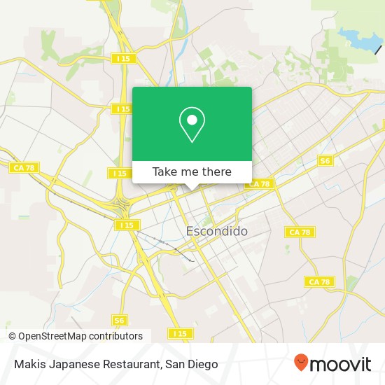 Makis Japanese Restaurant map