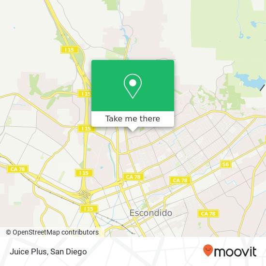 Juice Plus map