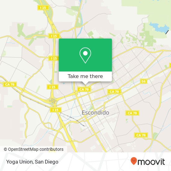 Yoga Union map