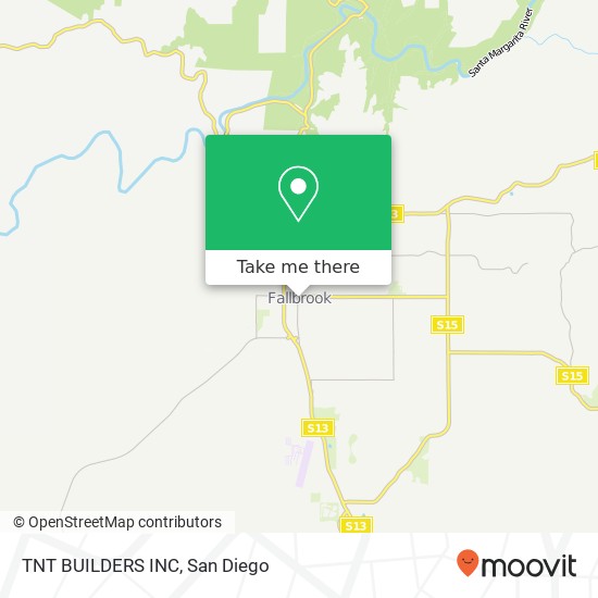 TNT BUILDERS INC map
