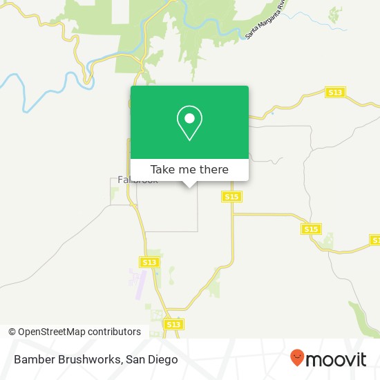 Mapa de Bamber Brushworks
