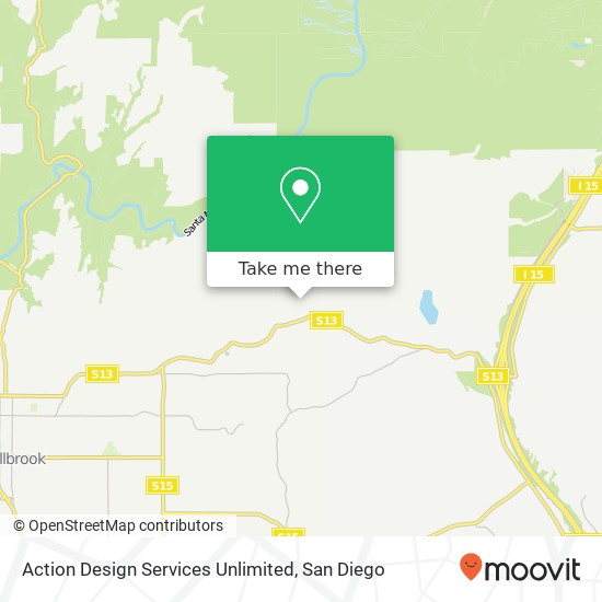 Action Design Services Unlimited map