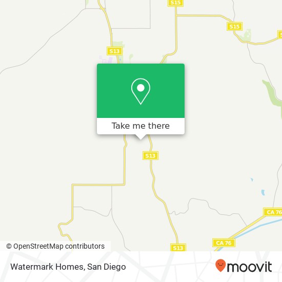 Watermark Homes map