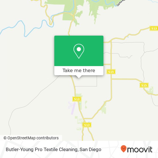 Mapa de Butler-Young Pro Textile Cleaning