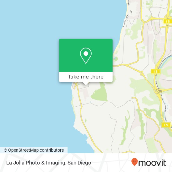 La Jolla Photo & Imaging map