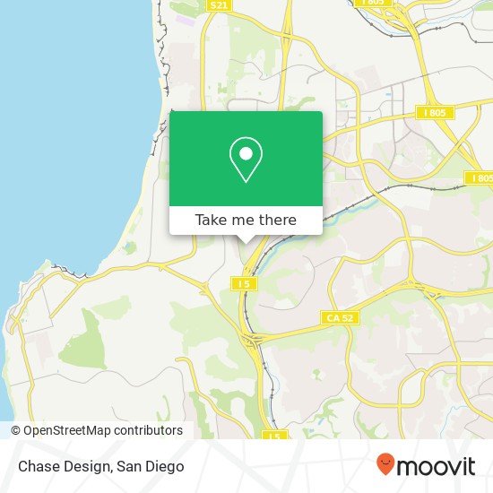Mapa de Chase Design