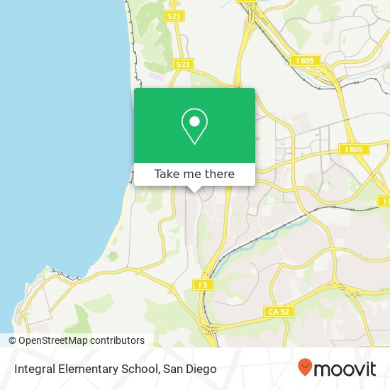 Integral Elementary School map