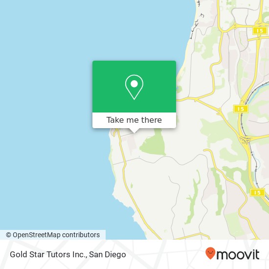 Gold Star Tutors Inc. map