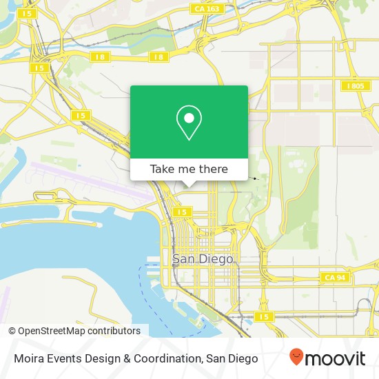Moira Events Design & Coordination map