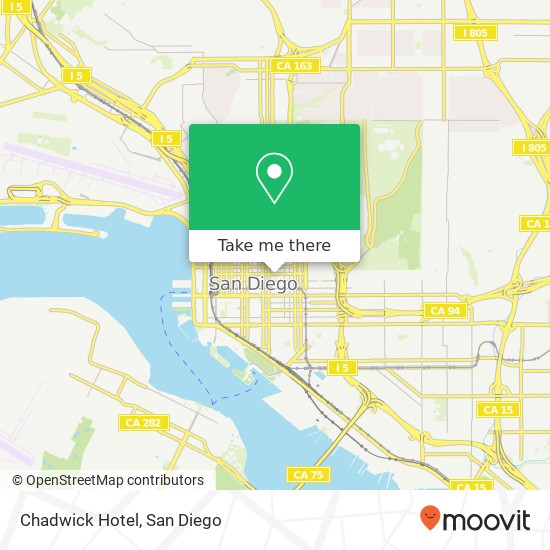 Chadwick Hotel map