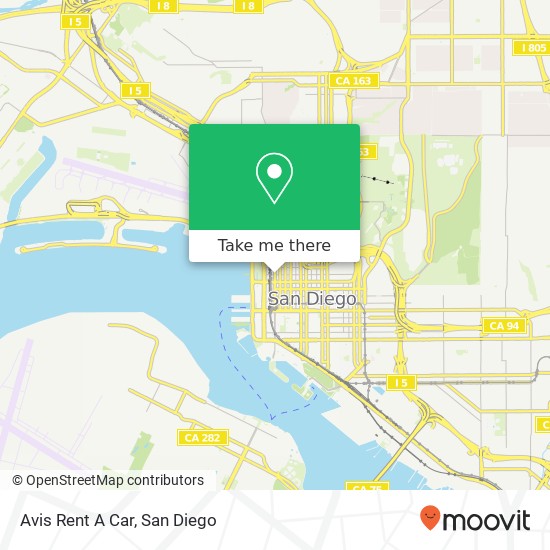 Mapa de Avis Rent A Car