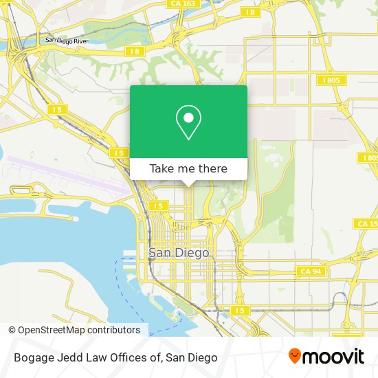 Bogage Jedd Law Offices of map