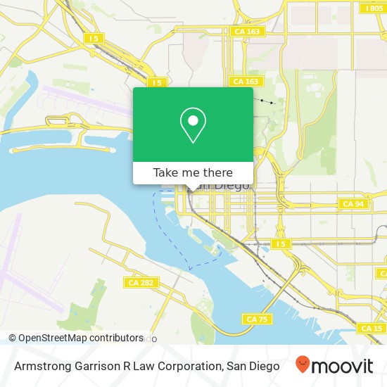 Mapa de Armstrong Garrison R Law Corporation