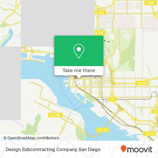 Mapa de Design Subcontracting Company