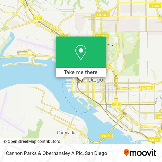 Mapa de Cannon Parks & Oberhansley A Plc